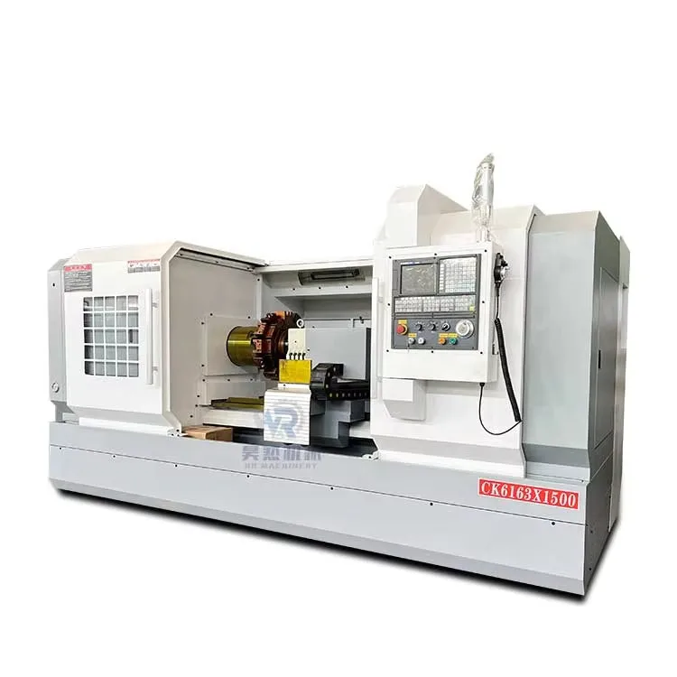 CK6163 Single Spindle CNC Metal Hine Tools Flat Bed Lathe With GSK Control System