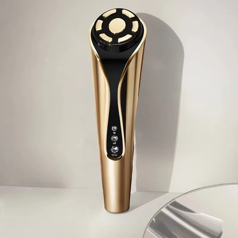 Rotatable Finger‑Tip RF EMS Facial Beauty Device Household Skin Rejuvenation Tightening Home Skincare Cosmetic Instrument