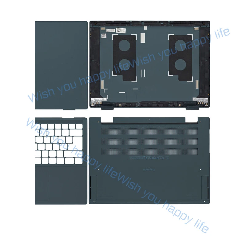 L... For Dell Inspiron 14 Plus 7420 7425 Lcd Back Cover Palmrest Keyboard Bottom Case
