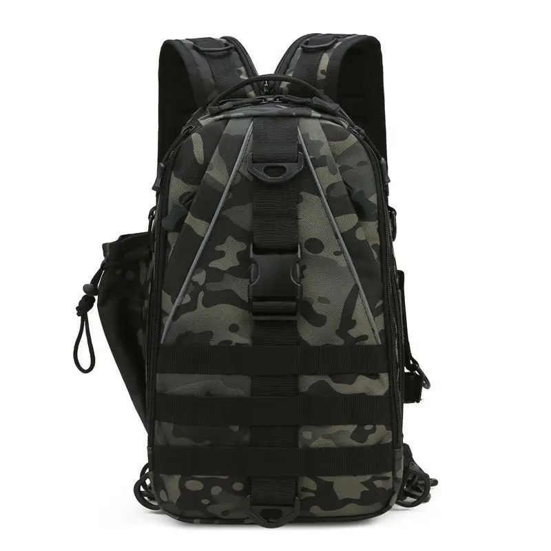 New Backpacks Men's Tactical Backpack Multifunctional Backpack Outdoor Chest Bag Hiking Bag Leisure Shoulder Bag