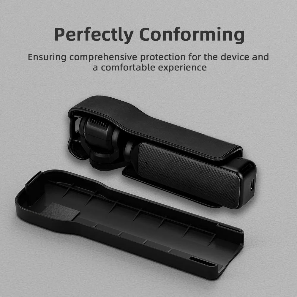 Flymile protetor capa de lente para dji osmo pocket 3 anti-risco absorção de choque capa gimbal câmera escudo protetor acessório