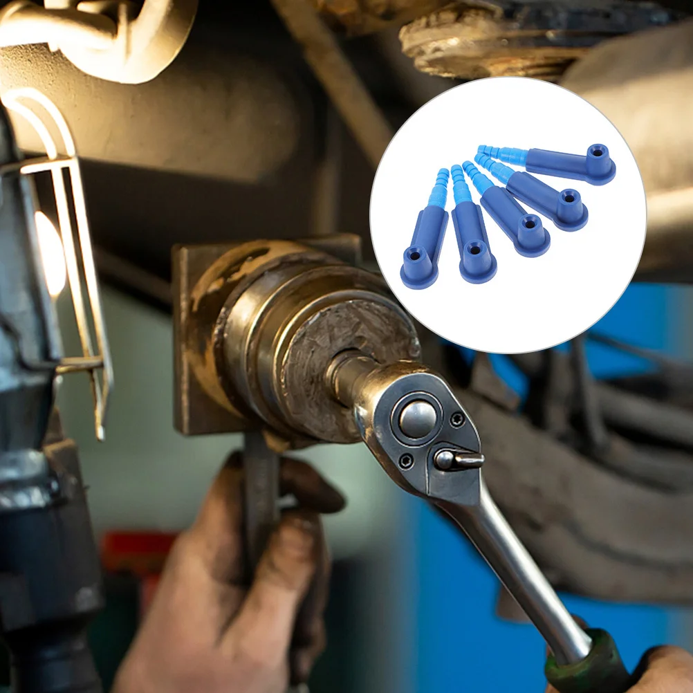 

6pcs Brake Fluid Replacement Tool Kit Lightweight Compact Design For Easy Oil Change Brake System Bleeding Safe Leak-Proof