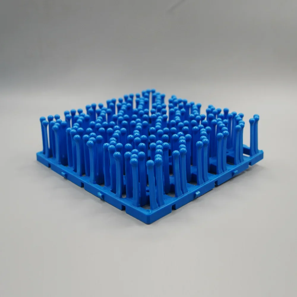 

High Quality Blue White Mushroom Dry Ski Mat Carpet Outdoor Park Garden Artificial Dry Snow Ski Slopes Runway