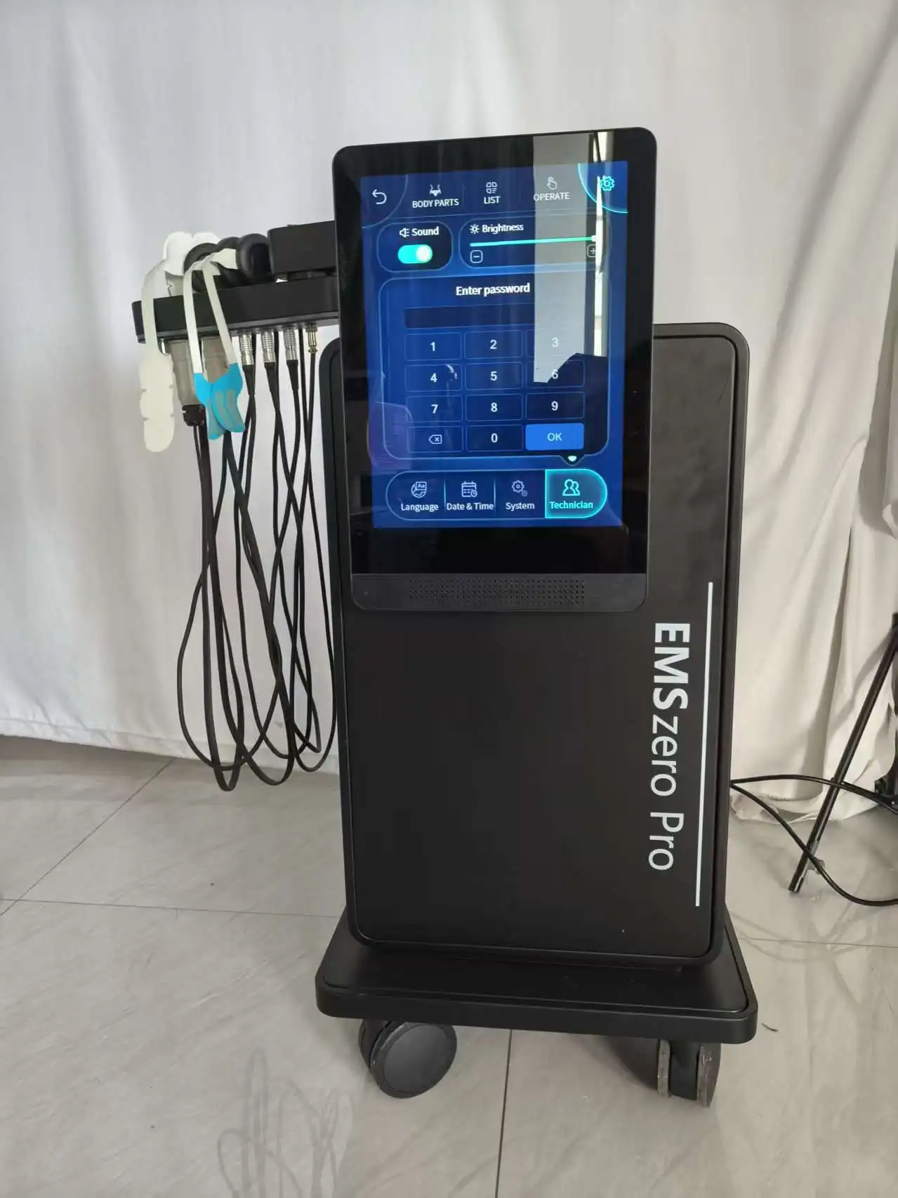 EMSzero Professional Mf6 Rf Ems Face Lifting Body And Face Sculptor Wrinkle Removal Salon Equipment