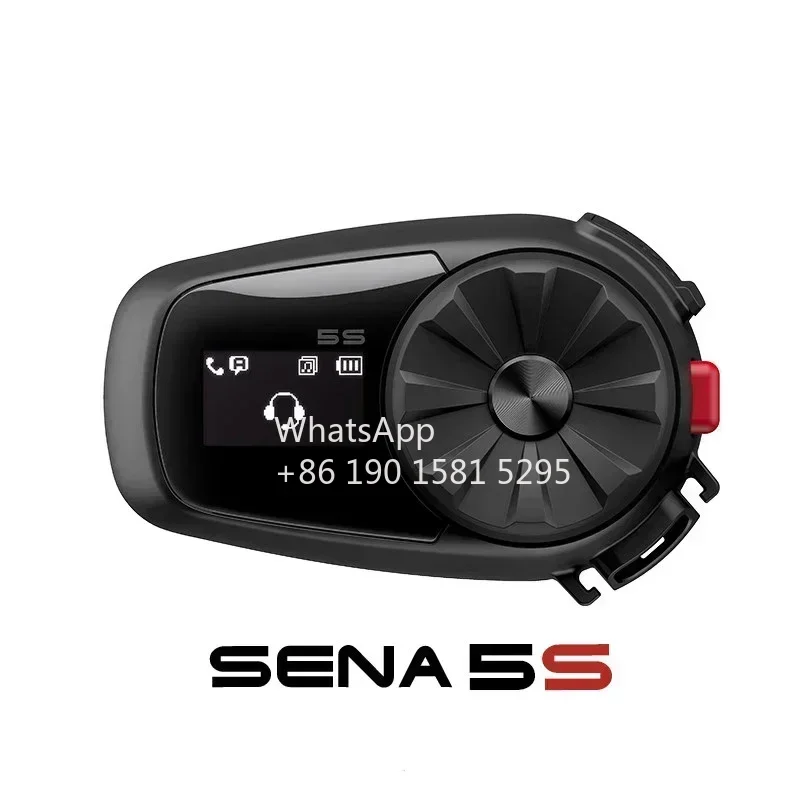 Sena Sena 5S 700m Call Cheap Motorcycle Locomotive Helmet Bluetooth Headset LCD LCD Display