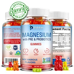 Magnesium Gummies for Adult Relaxation, Stress Relief and Sleep