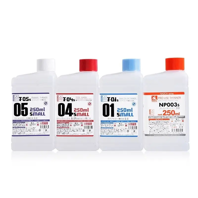 GAIA المينا الطلاء أرق T05s نموذج أدوات نموذج تلوين الملحقات المذيبات 250 مللي #5