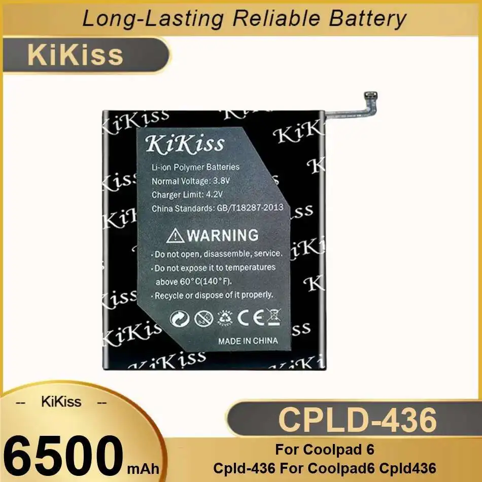 

For Coolpad 6 Cpld-436 For coolpad6 CPLD436 Laptop Battery 6500mAh Premium Replacement