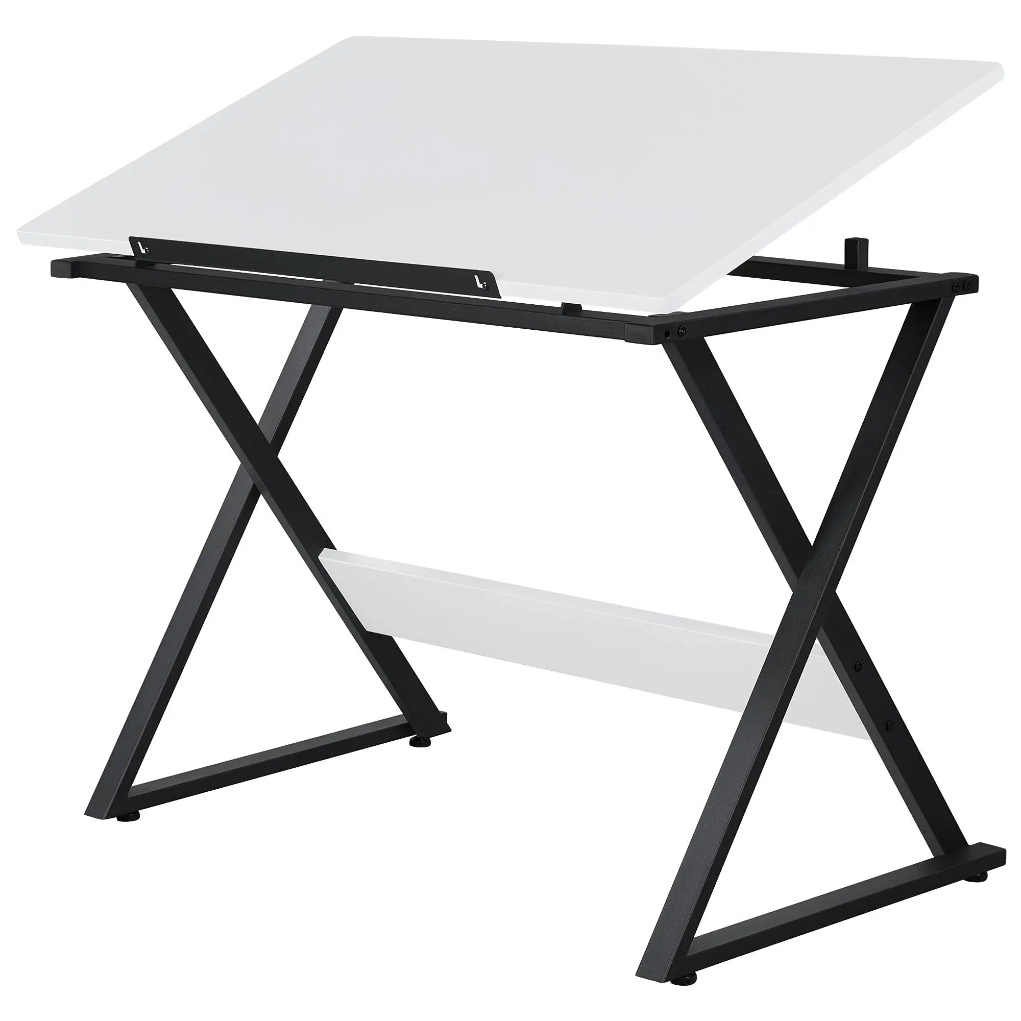 Adjustable White Ding Tables Drafting Table Art Craft Desk