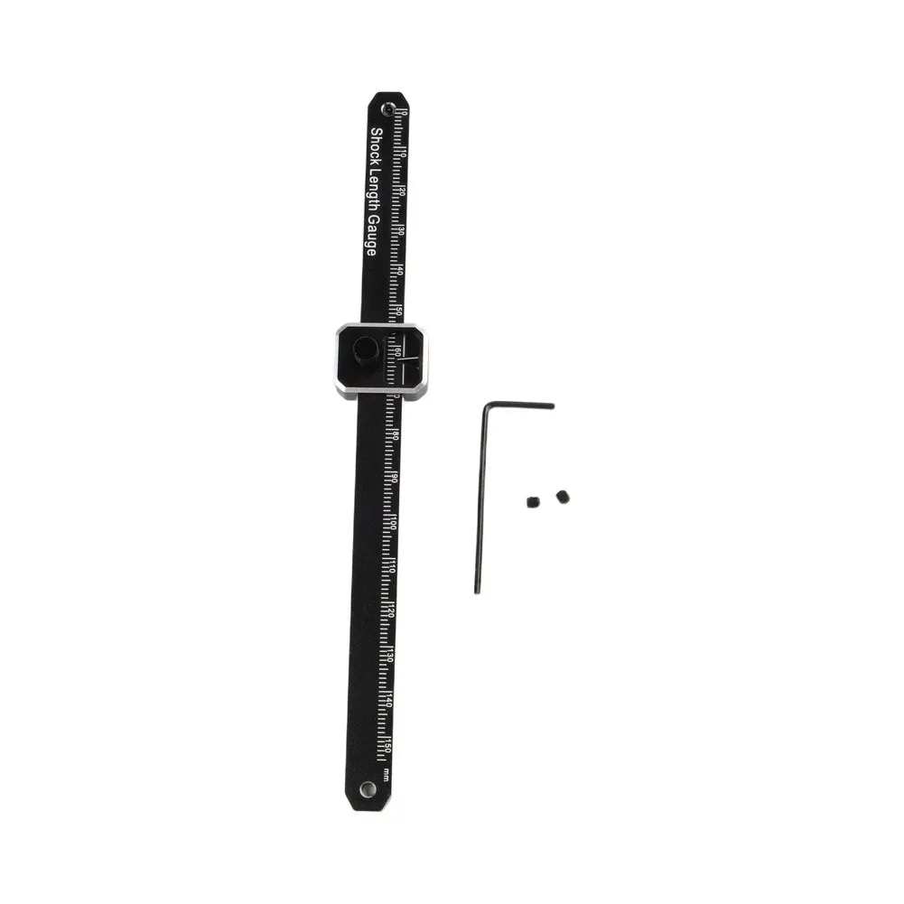 Metal Shock Length Gauge Adjustable Suspension Measurement Tool For 8 Scale Off Road RC Car Hobby Maintenance Accessories