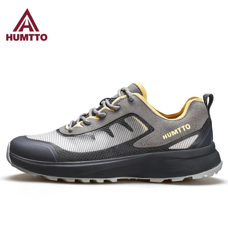 

HUMTTO men's outdoor hiking shoes women's sneakers shock-absorbing walking mountain shoes women's breathable casual shoes