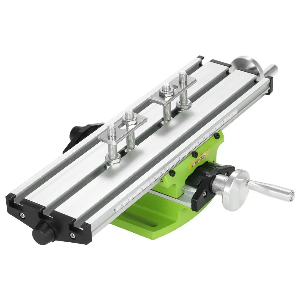 6300 Mini Precision Milling Machine Worktable Multifunction Drill Vise Fixture Working Table Bench Drill Cross Table Support