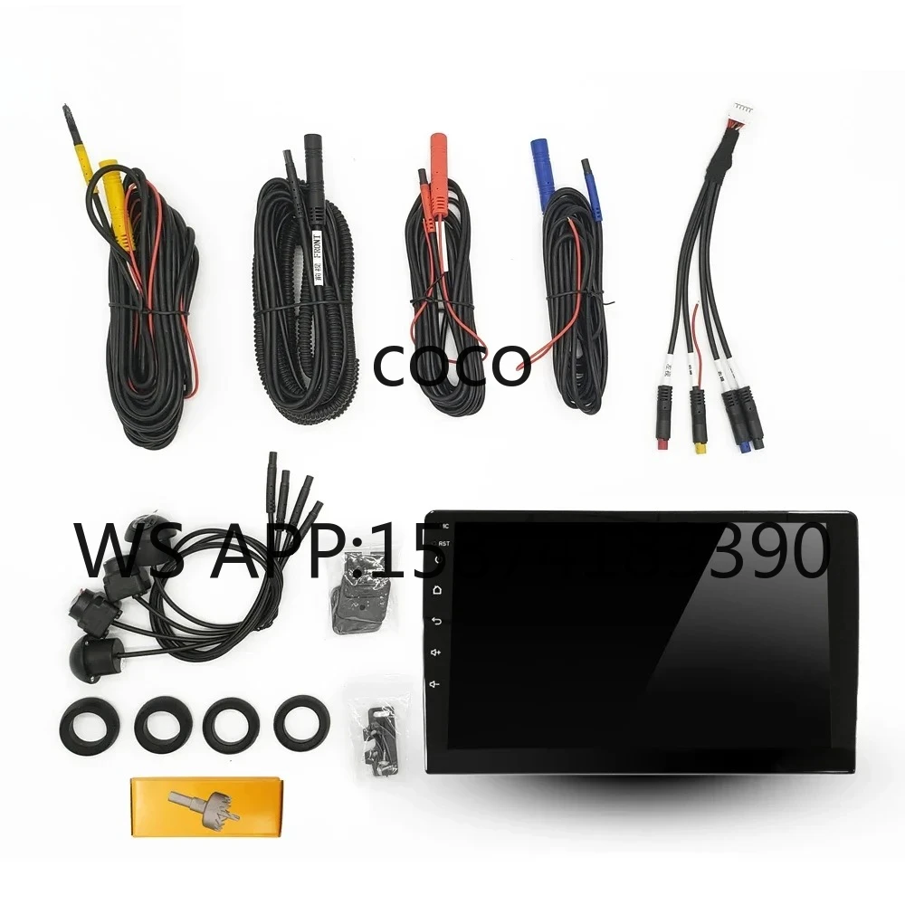 360 Degree Panoramic Car System, 1080P AHD Car DVR Rear View Camera Parking Recording System