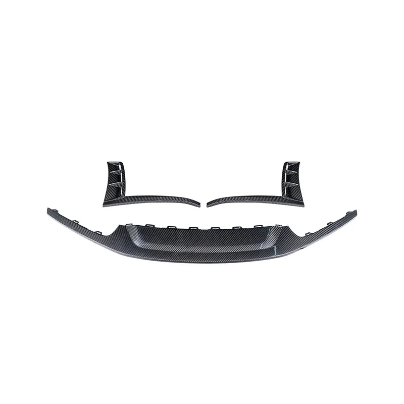 

Factory Fiber Front Lip Of 17-UP 718 982GT4 OE Has Been Replaced With Dry Carbon