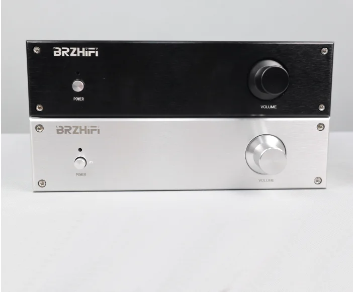 LM1875 All aluminum amplifier chassis / Preamplifier case / AMP Enclosure DIY box (278 *68*208mm)