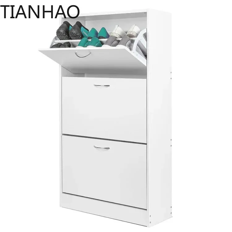 Fa Hot selling wood storage rack modern shoe cabinet wooden shoe rack storage shoe cabinet for home living room furniture