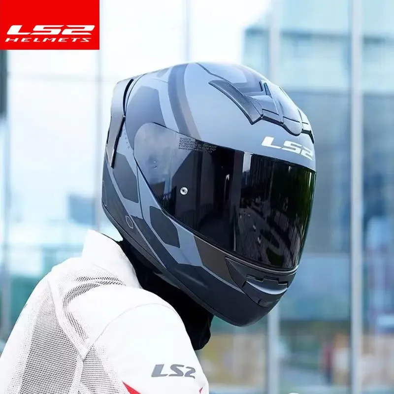 

Capacete LS2 Full Face Motorcycle Helmet LS2 FF352 Motocross Racing Helmets ECE Certification Casco Moto Casque 4XL