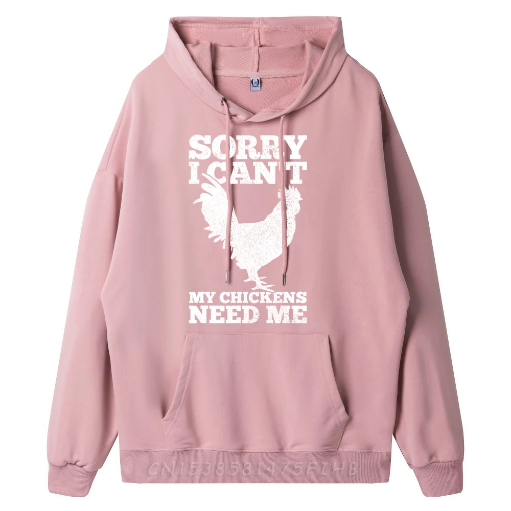 Chicken Mom Dad Funny Poultry Hoodies For Men Family Sweatshrt Gift Idea Funny O-Neck Hoodies Long Sleeve