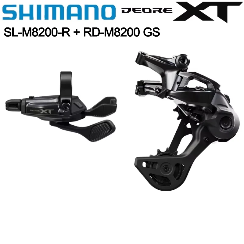 Shimano NEUER DEORE XT M8200 Schalthebel und Schaltwerk 1x12s Mechanisch MTB SL-M8200-R RD-M8200 SGS Mini-Set Original Shimano Teile – Detail 12