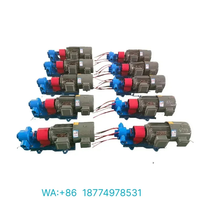 for KCB-300 Steel Gear High Temperature Oil Transfer Pump Efficient Boosting Pump for Engine Oil