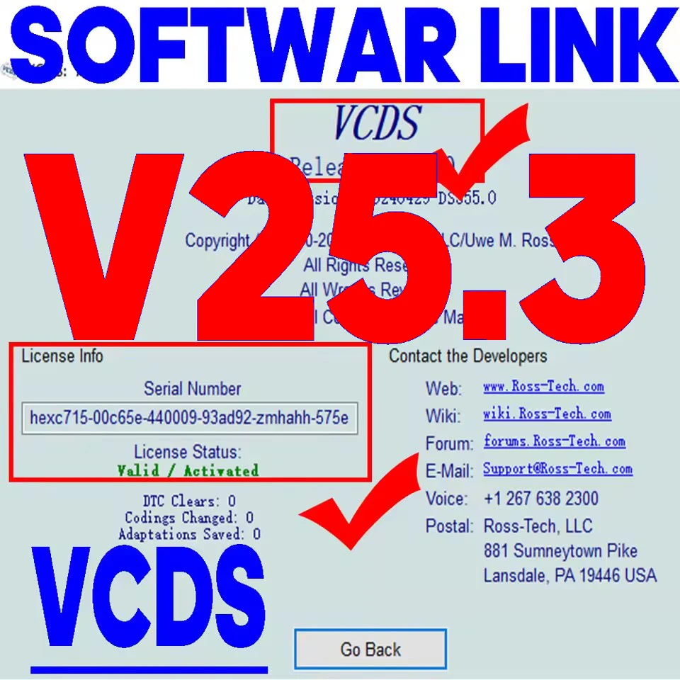

2025 UPDATE SOFTWARE VAG COM OBD2 Scanner HEX V2 VCDS USB Interface FOR VW AUDI Skoda Seat Unlimited VINs Atmega162 VAGCOM TOOLS