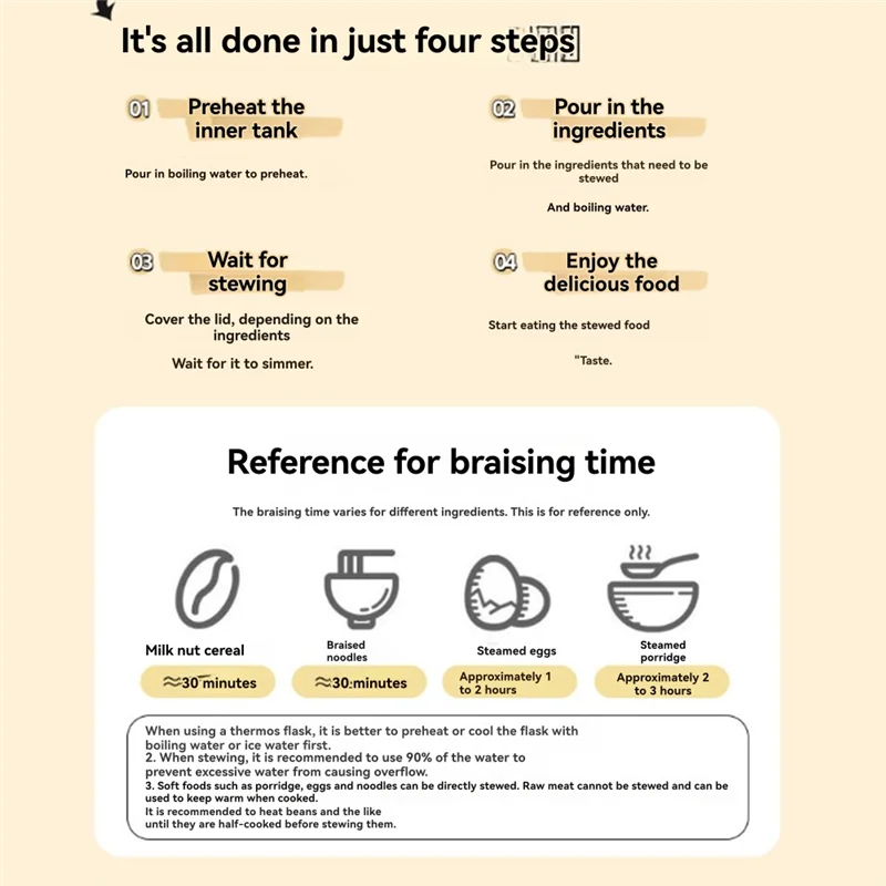 كوب ترمس للحساء سعة 10 أونصة للأطعمة الساخنة للأطفال، مع حاوية طعام معزولة لملعقة، برطمان حراري لطعام الغداء بفم واسع، طراز كاجوال #5