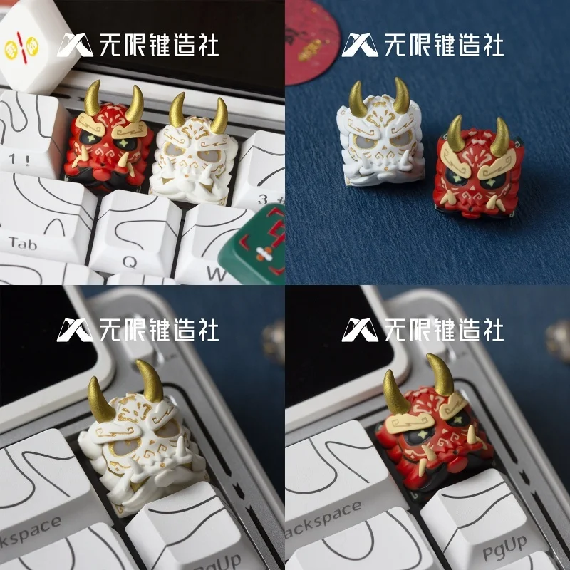 Mythical Beast Design Custom Resin Art Esc Keycap Replaceable Cartoon Cute Esc Keycap Accessories For Mechanical Keyboard
