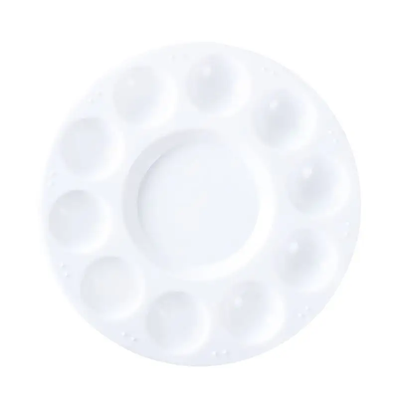 QX2B Portable 11-grid  Large Round  for Oil/Acrylic Paint Colors Mixing