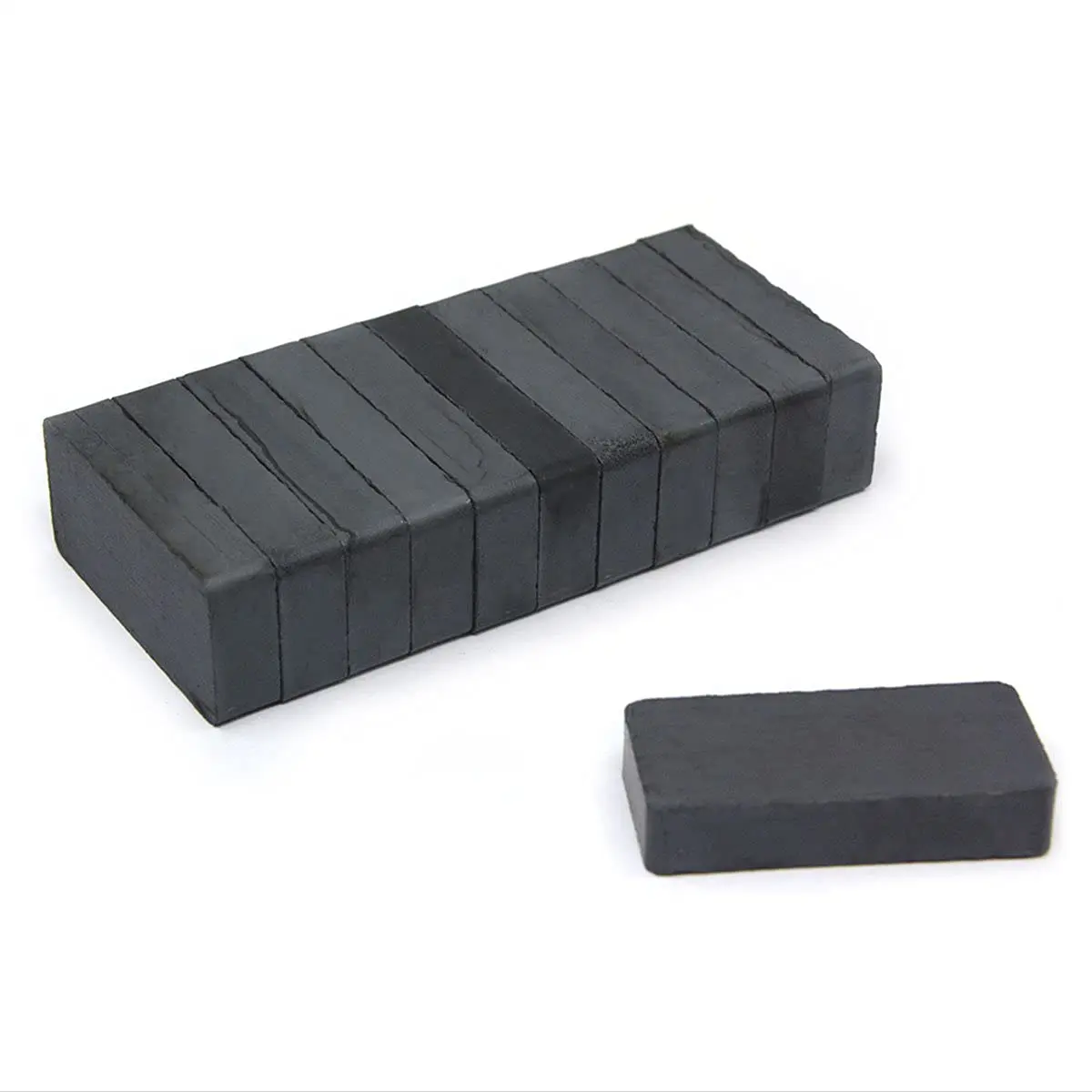 

12Pcs Rectangular Magnets Ceramic 8 Hard Ferrite Magnets Ceramic Magnets Economical Option for Science Projects Magnetic Therapy