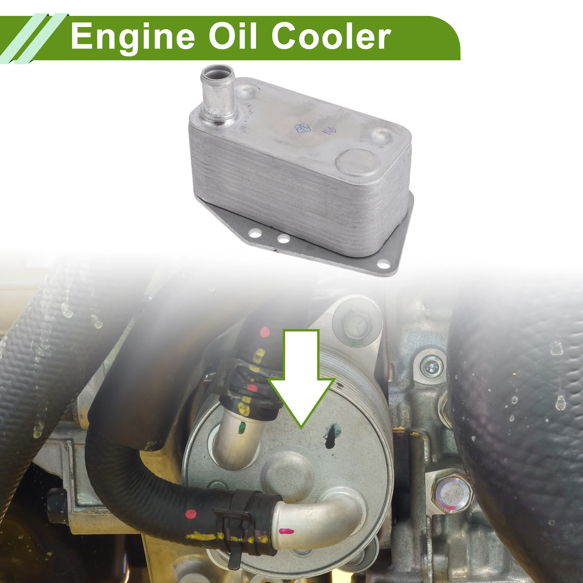 

Масляный радиатор двигателя UXCELL для BMW 3 серии No 11427787698, масляный радиатор трансмиссии, 1 шт.