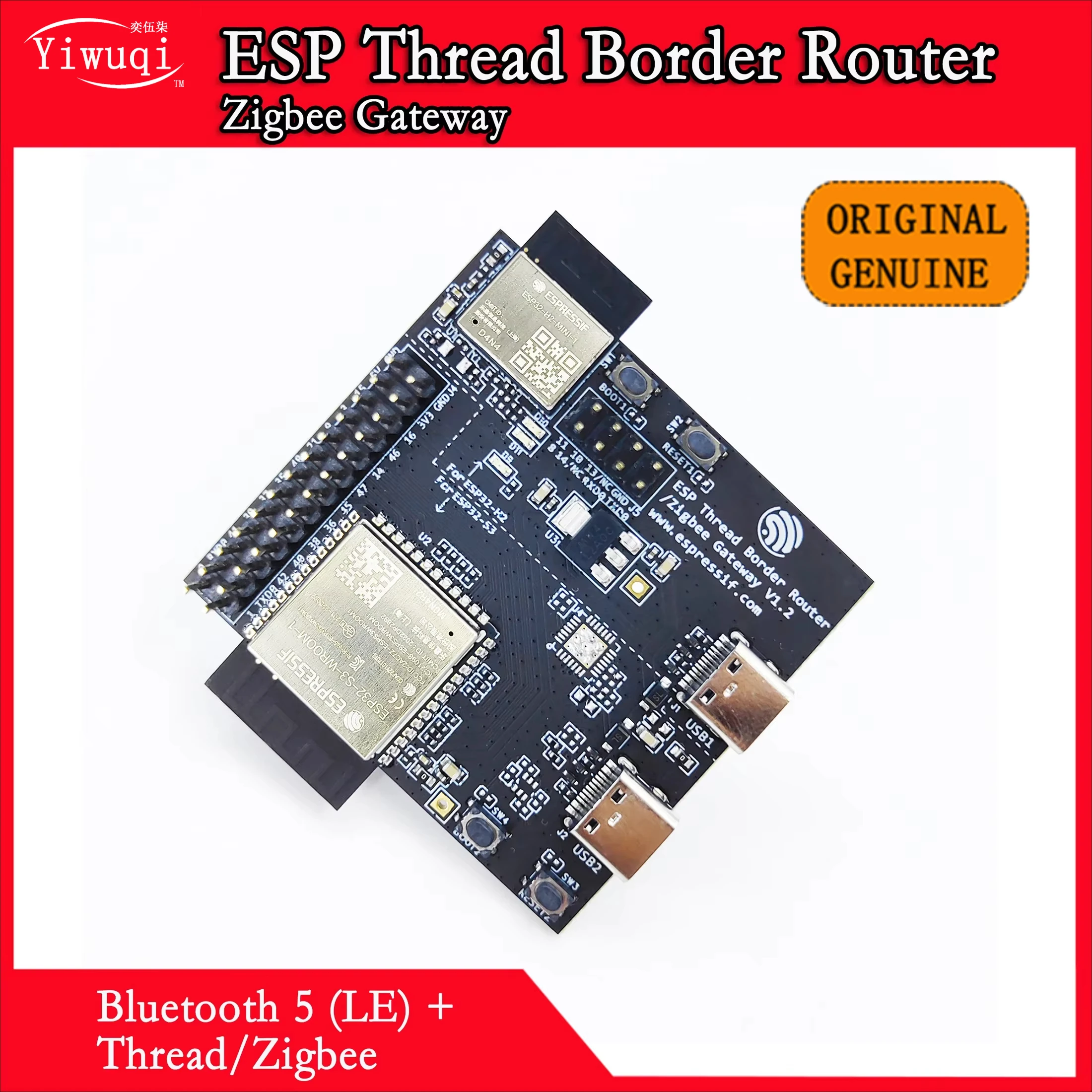 ESP Thread Border Router / Zigbee Gateway  Espressif Original Thread/BLE ESP32-S3-WROOM-1 N4R2 ESP32-H2-MINI-1 N4 ESP32-H2