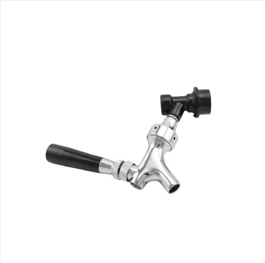 

Craft Beer Tap with Liquid Ball Lock Quick Disconnect,Homebrew Kegging Chrome Draft Beer Faucet Adapter Beer Dispenser Corny Keg
