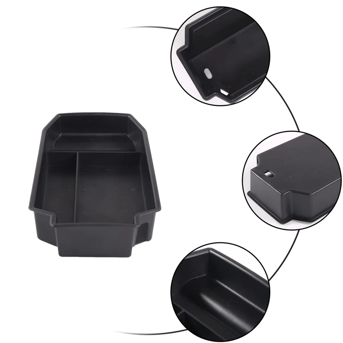 

For BMW 7 Series G70 2023 Center Console Organizer Armrest Storage Box Tray Car Interior Accessories jasmine