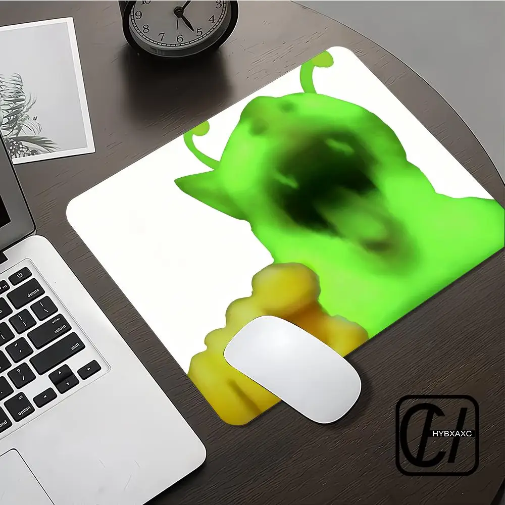 Alien Cat Mouse Pad Green Cat Mouse Pad For Small Size Gaming Mouse Pad Gamer Company Keyboard Mouse Carpet Computer XAXC