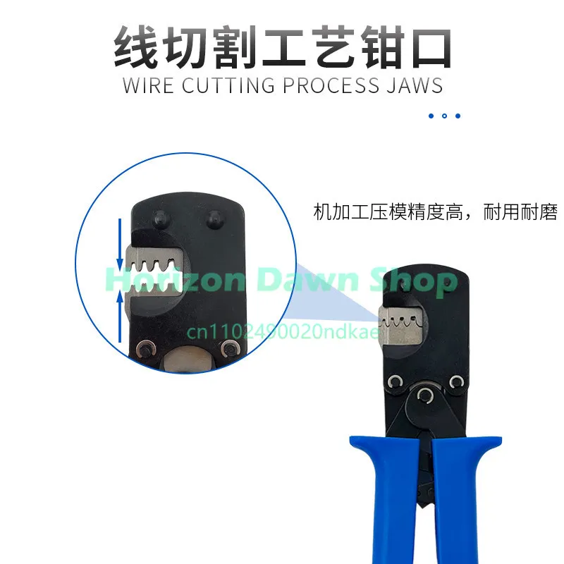 11YXQ01 spring terminal crimping pliers 1.25/1. 54mm pitch crimping pliers