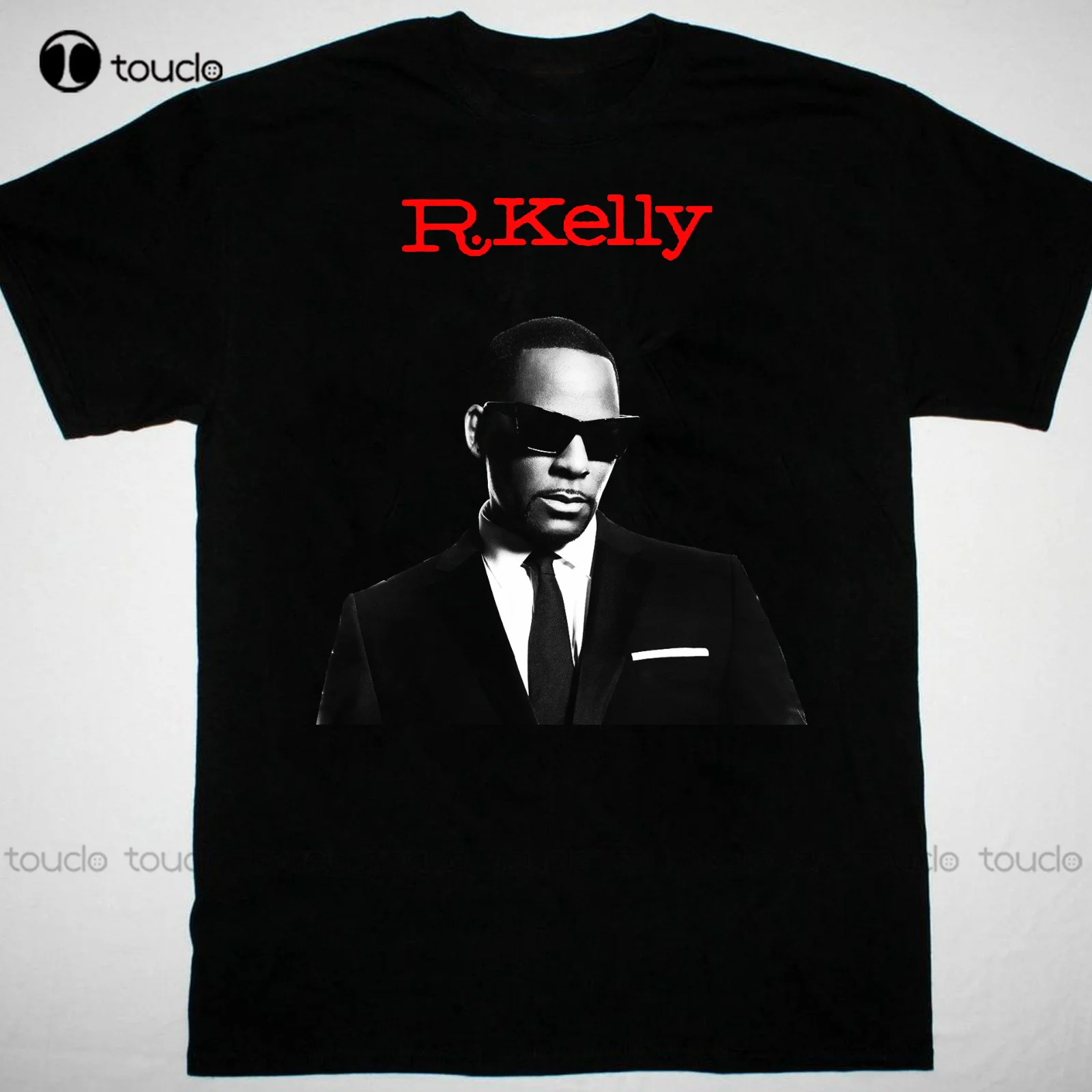 Vintage R. Kelly Rap Hip Hop Men T-Shirt Black Cotton Unisex All Sizes Women Shirts Fashion Tshirt Summer Xs-5Xl Unisex Retro