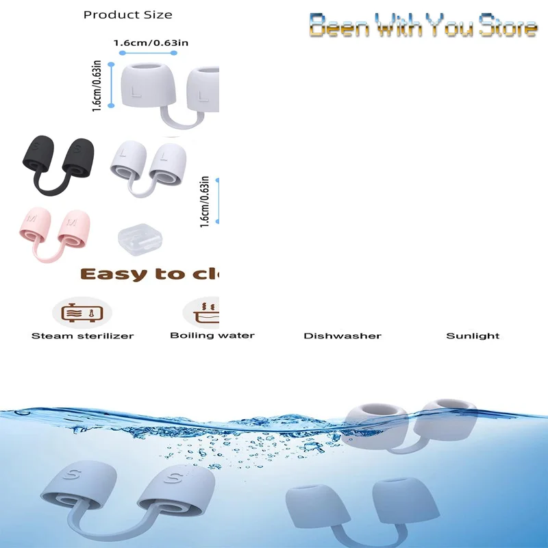

3Pc Silicone Nose Clip Anti-snoring Nose Clip Nasal Dilator Stop Snore Aid Nose Breathe Strips Easy Breathe Improve Sleeping Aid