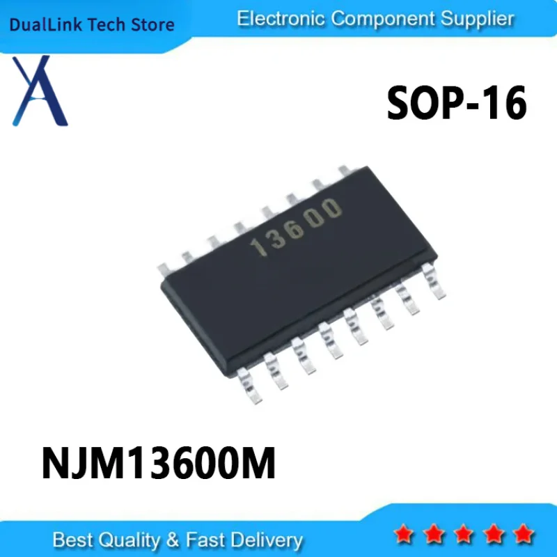 

10PCS New and Original NJM13600 JRC13600M 13600 NJM13600M