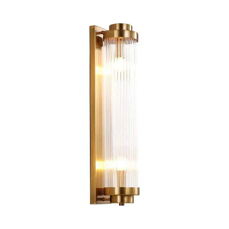 Rechargeable battery Wall Lamp Wiring Free Crystal Wall Lamp Light Luxury Modern for Living Room Golden Led Wall Sconce Lamp E14