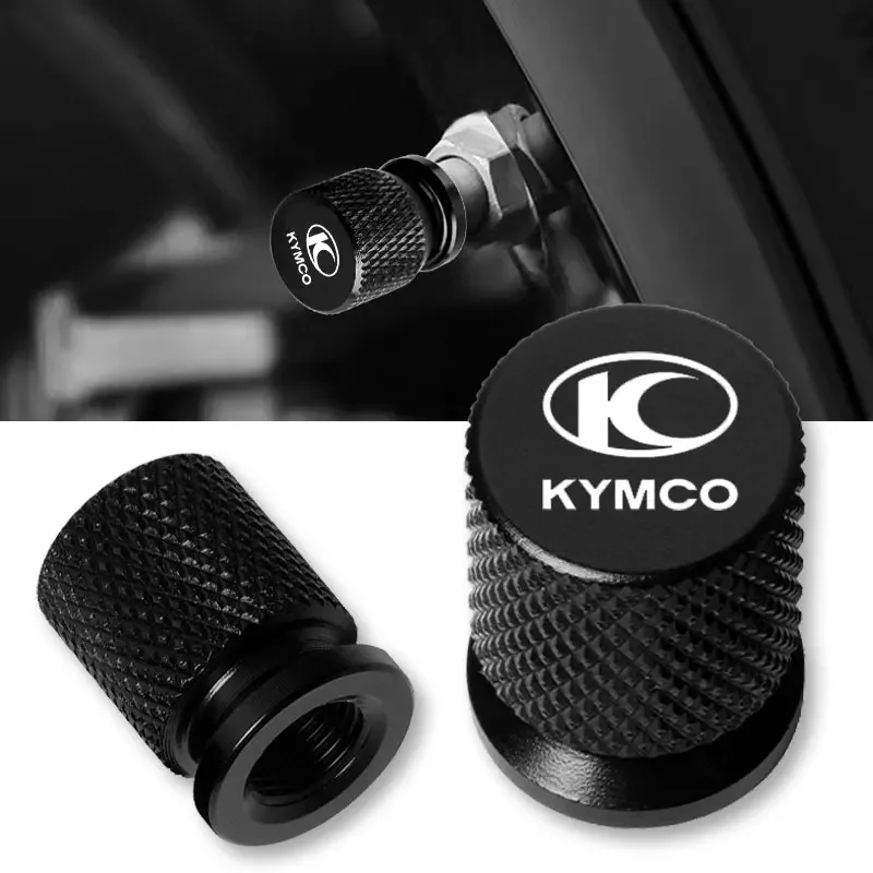 

Motorcycle CNC Tyre Valve Air Port Stem Caps For KYMCO Xciting 250 300 400 AK550 CT250 CT300 S400 Downtown 125 200i 300i 350i
