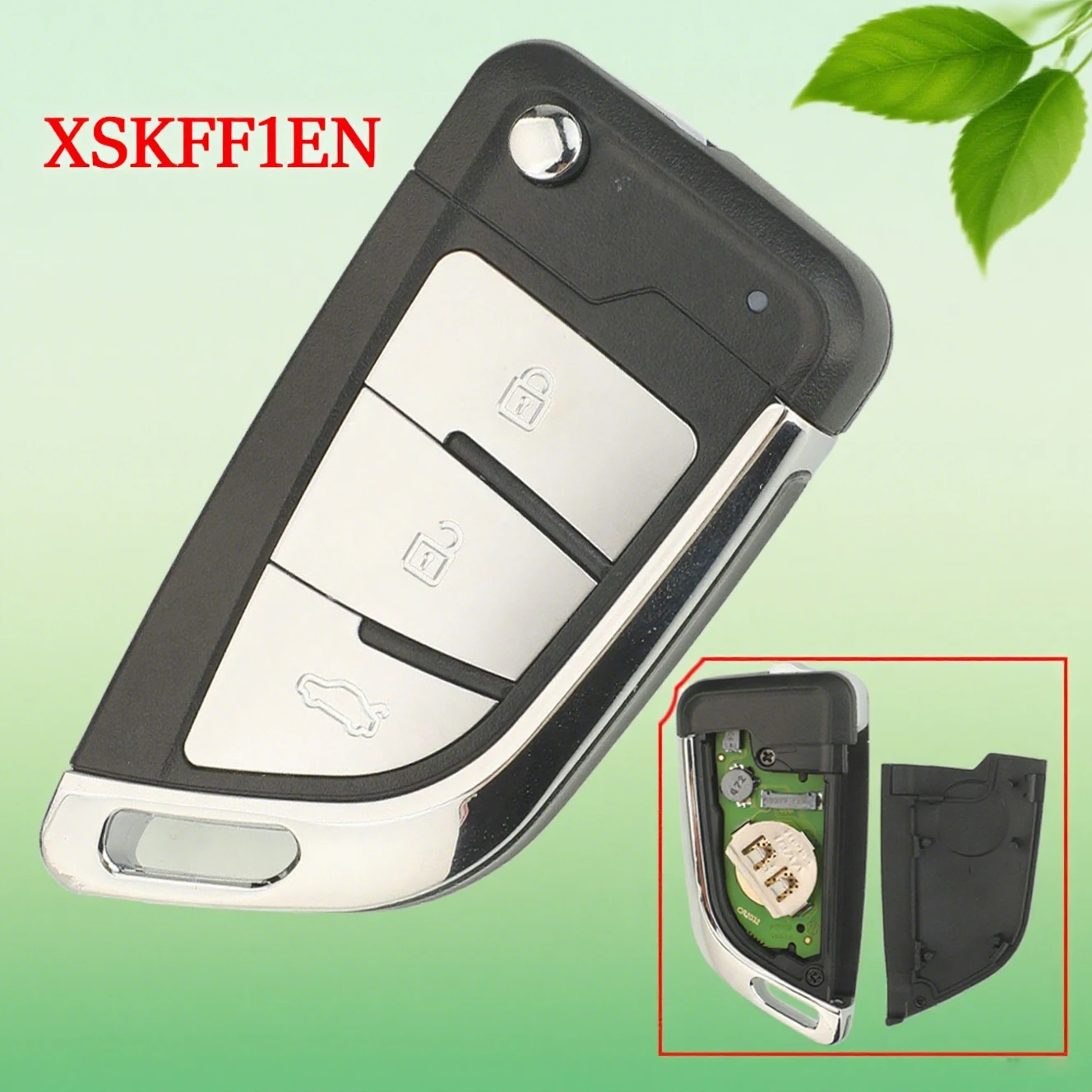 

Jingyuqin Xhorse XSKFF1EN VVDI удаленный ключ в стиле ножа универсальный дистанционный откидной ключ с функцией приближения для VVDI2 VVDI Key Tool