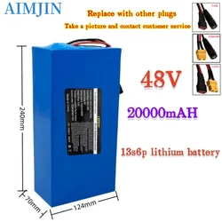 48V 20Ah 13S6P lithium-ion battery, suitable for 2000W electronic devices