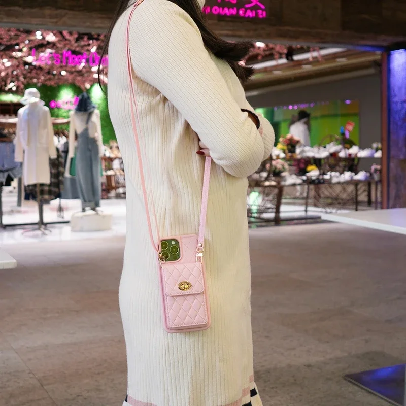 حافظة جلدية بمشبك معدني لهواتف iPhone ، حقيبة بطاقة جهاز صغيرة ، عبق ، 15 Plus ، 14 Pro Max ، 13 ، 12 ، 11 ، SE ، X ، XS ، XR ، 8 ، 7 ، 6