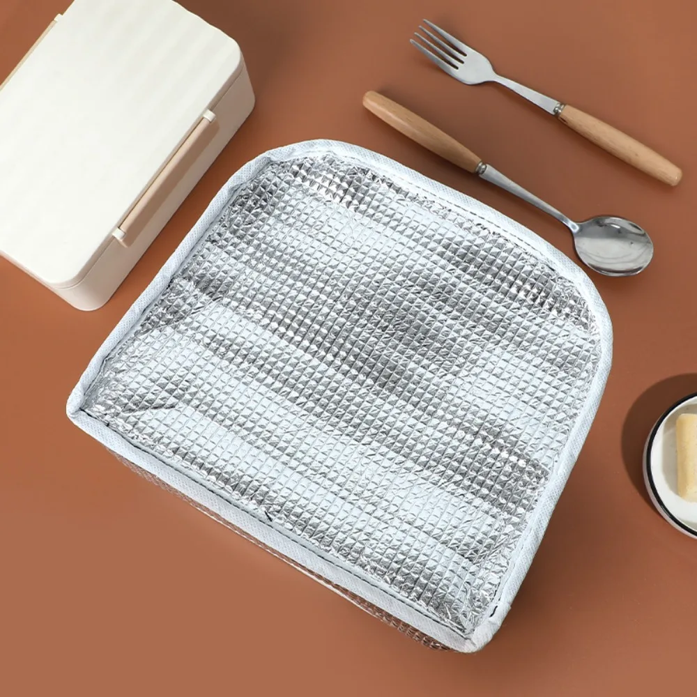 Fiambrera de almacenamiento de alimentos para niños, bolsa de aislamiento impermeable gruesa de dibujos animados, bolso de mano de gran capacidad