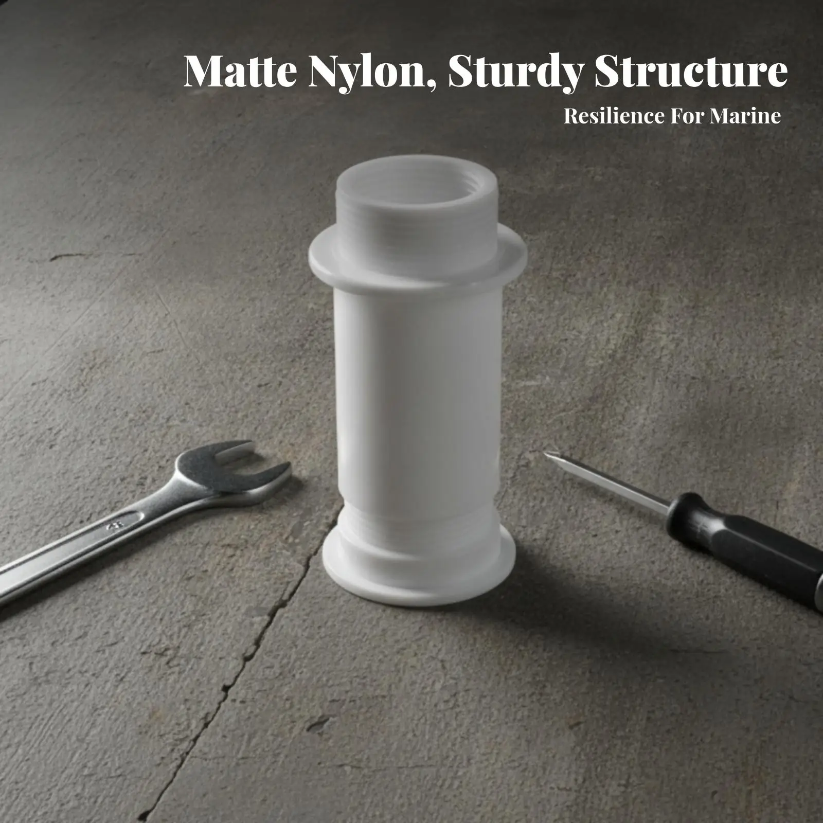Compact Threaded Drain Outlet | Boat drain fitting, Thru-Hull Fitting with Full