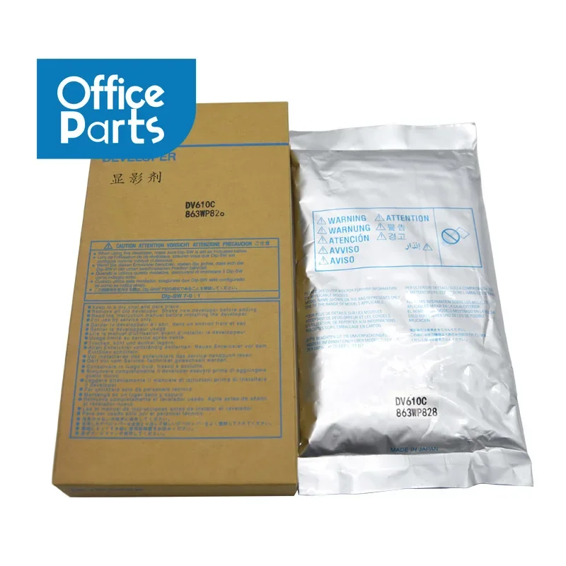 1pcs C6501 C6500 DV-610 DV 610 DV610 Developer for Konica Minolta Bizhub C5501 C6501 C6500 C6000 C7000 DV610 DEVELOPER