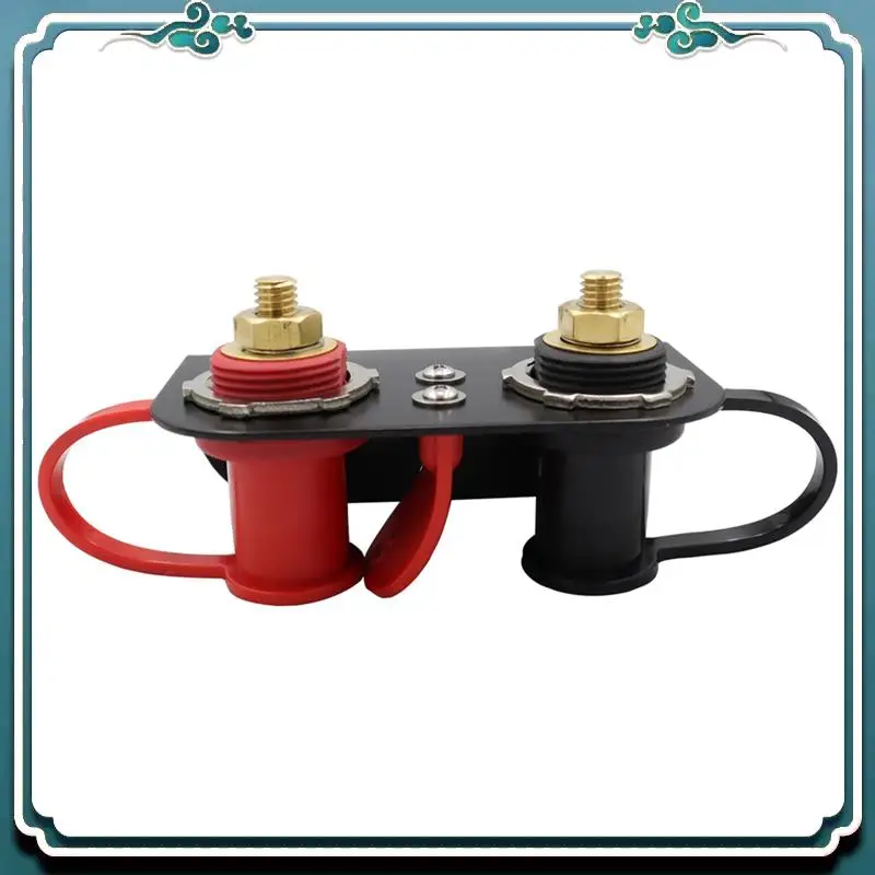 

ABTU-250A 12V Premium Remote Battery Power Junction Kit For Car Trucks Boats 3/8In Studs Junction Post Battery Charging Posts