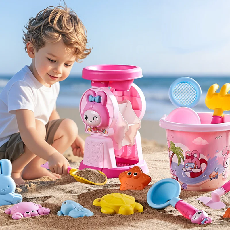 Cartoon Beach Sand Toys Set fo - Kids Outdoor Water Toys ulasan dan harga