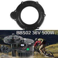 Drive Motor Cover Replacement 7 Holes Plastic Reduction Gear Cover For -Bafang BBS01 BBS01B BBS02 BBS02B Electric Bicycle Part
