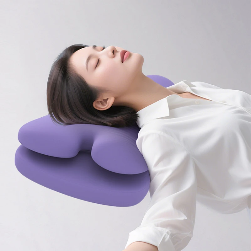 

Contour Memory Foam Ergonomic Neck Support Pillow for Side Back Stomach Sleepers for Neck Pain Relief